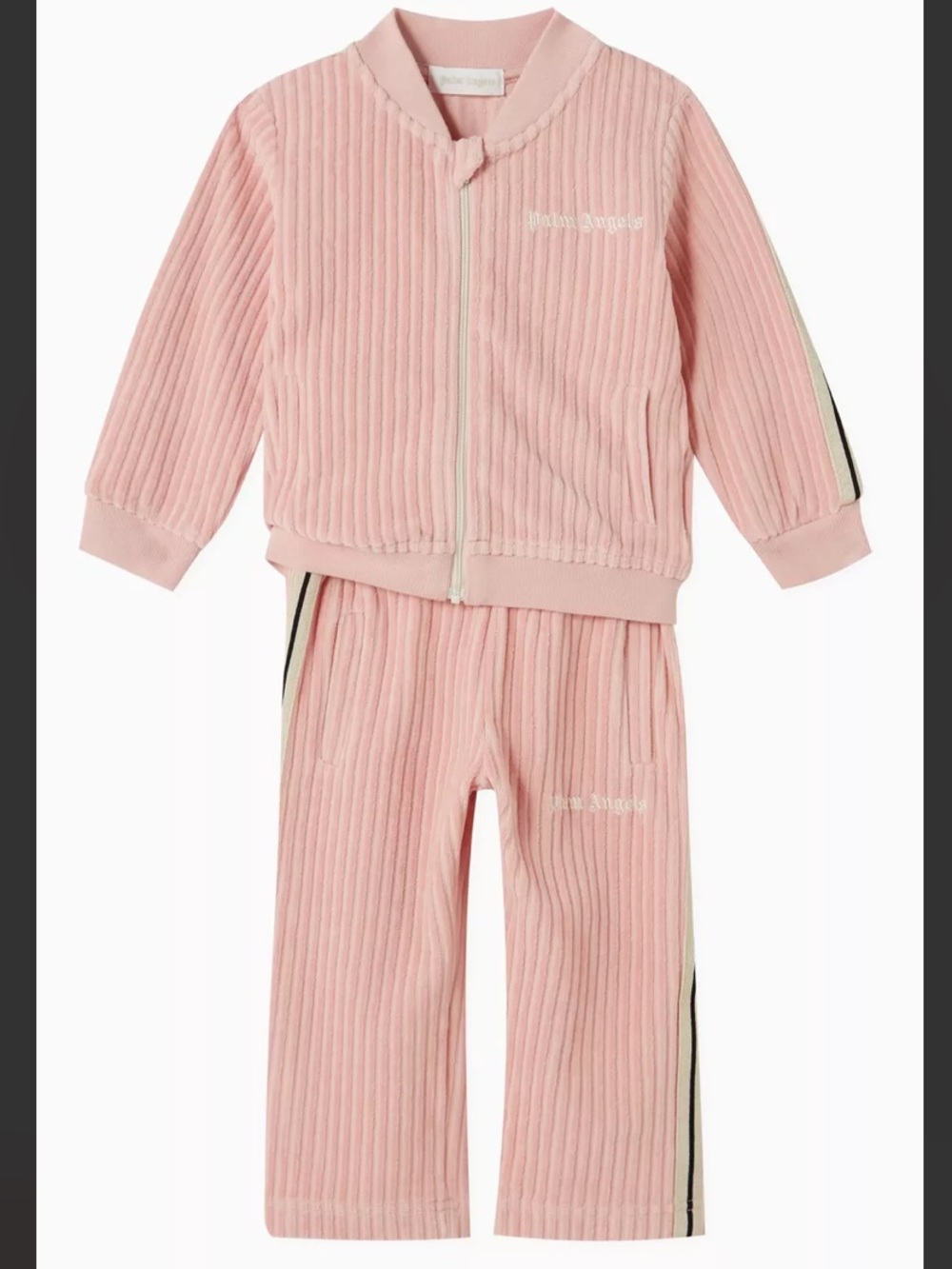 PALM ANGELS - Logo print Track Suit in Corduroy